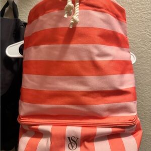 PINK Victoria's Secret Pink and Orange Backpack